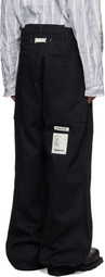 B1ARCHIVE Black Wide Leg Jeans