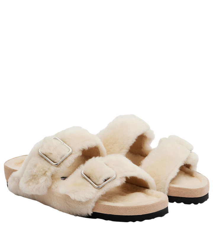 Photo: Birkenstock 1774 Arizona shearling slides