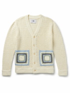 NN07 - 6560 Crocheted Cotton Cardigan - Neutrals