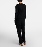 The Row Fima cropped straight jeans