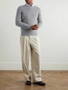 De Petrillo - Merino Wool and Cashmere-Blend Sweater - Gray