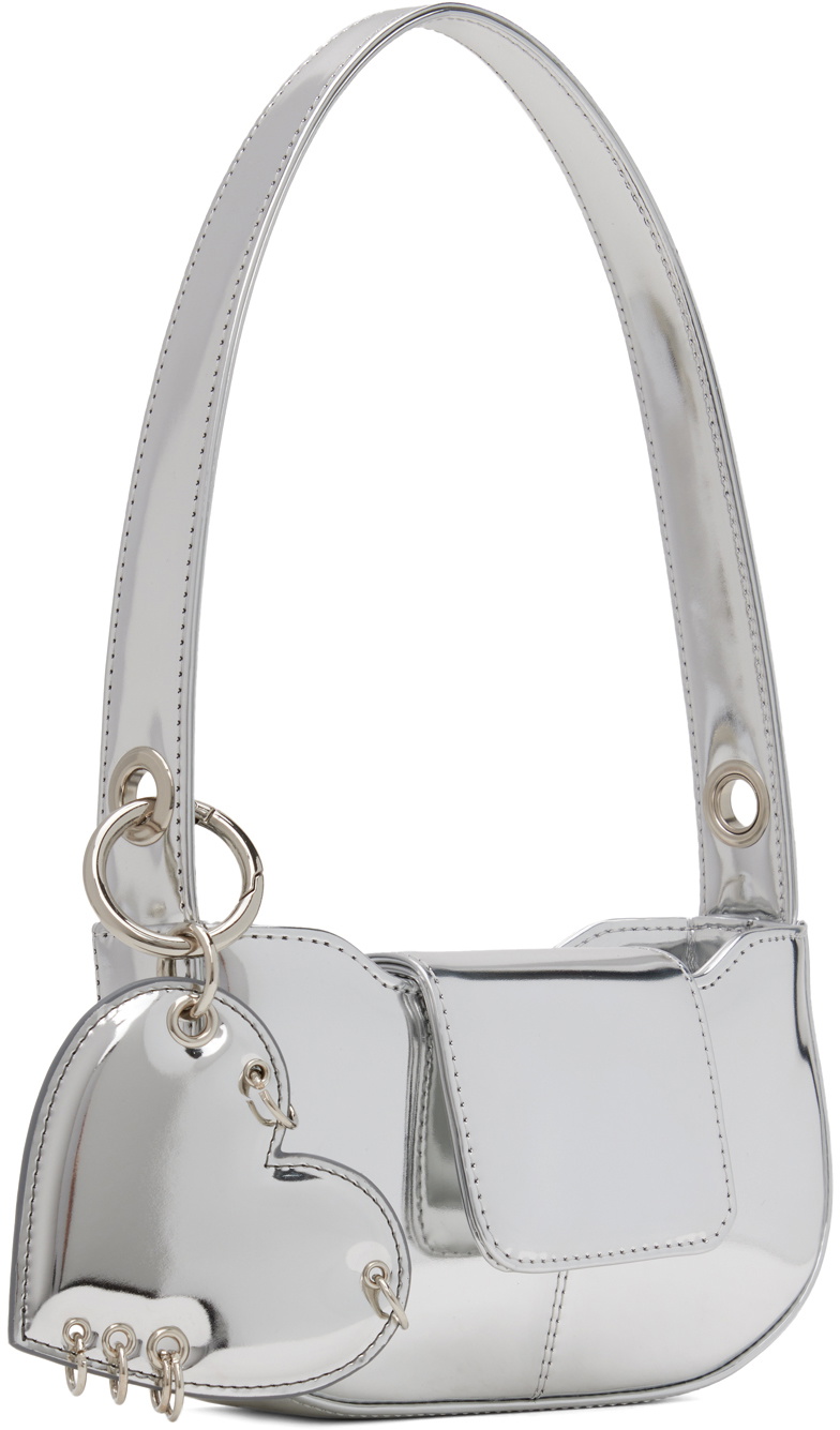 Justine Clenquet Silver Dylan Bag
