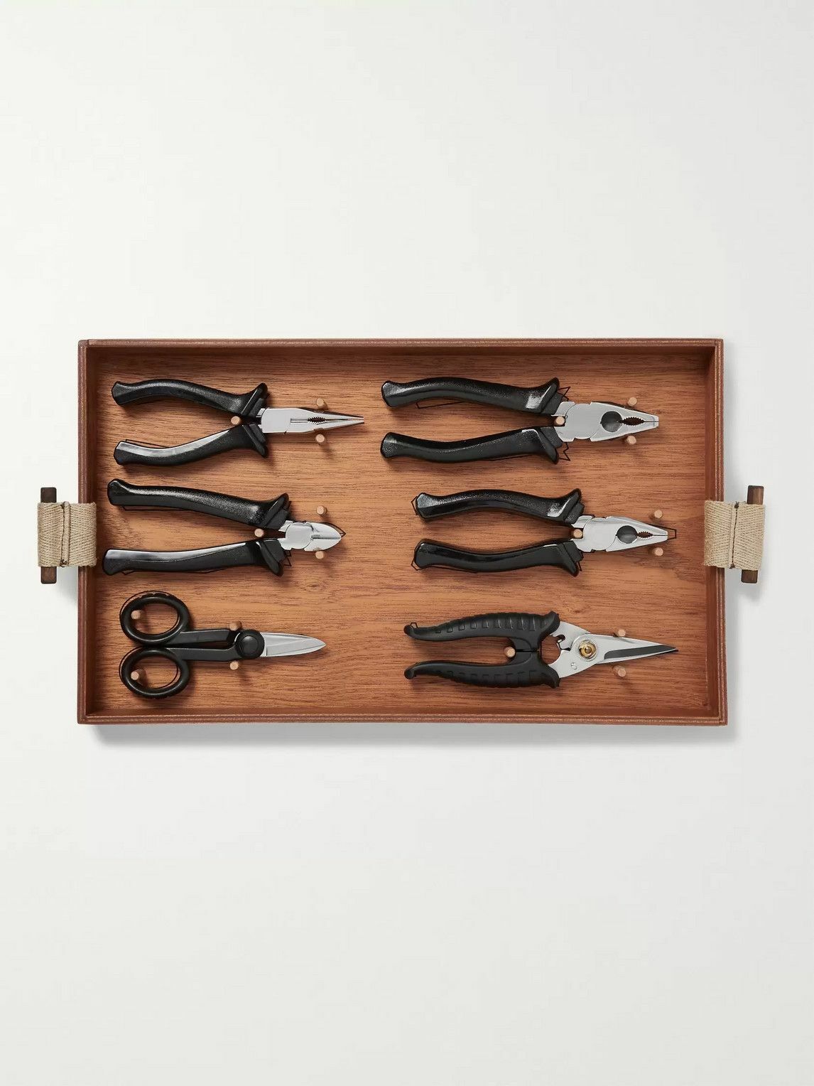 Lorenzi Milano - Tool Kit with Mahogany Wood Box