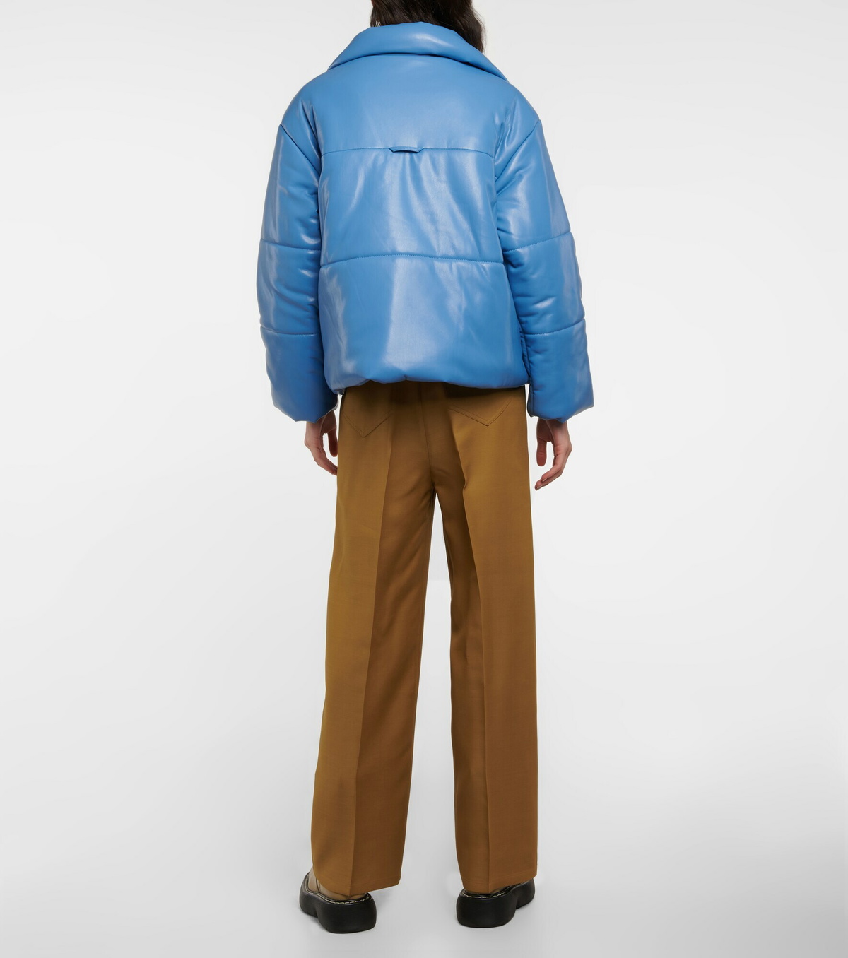 Nanushka - Hide faux leather puffer jacket Nanushka