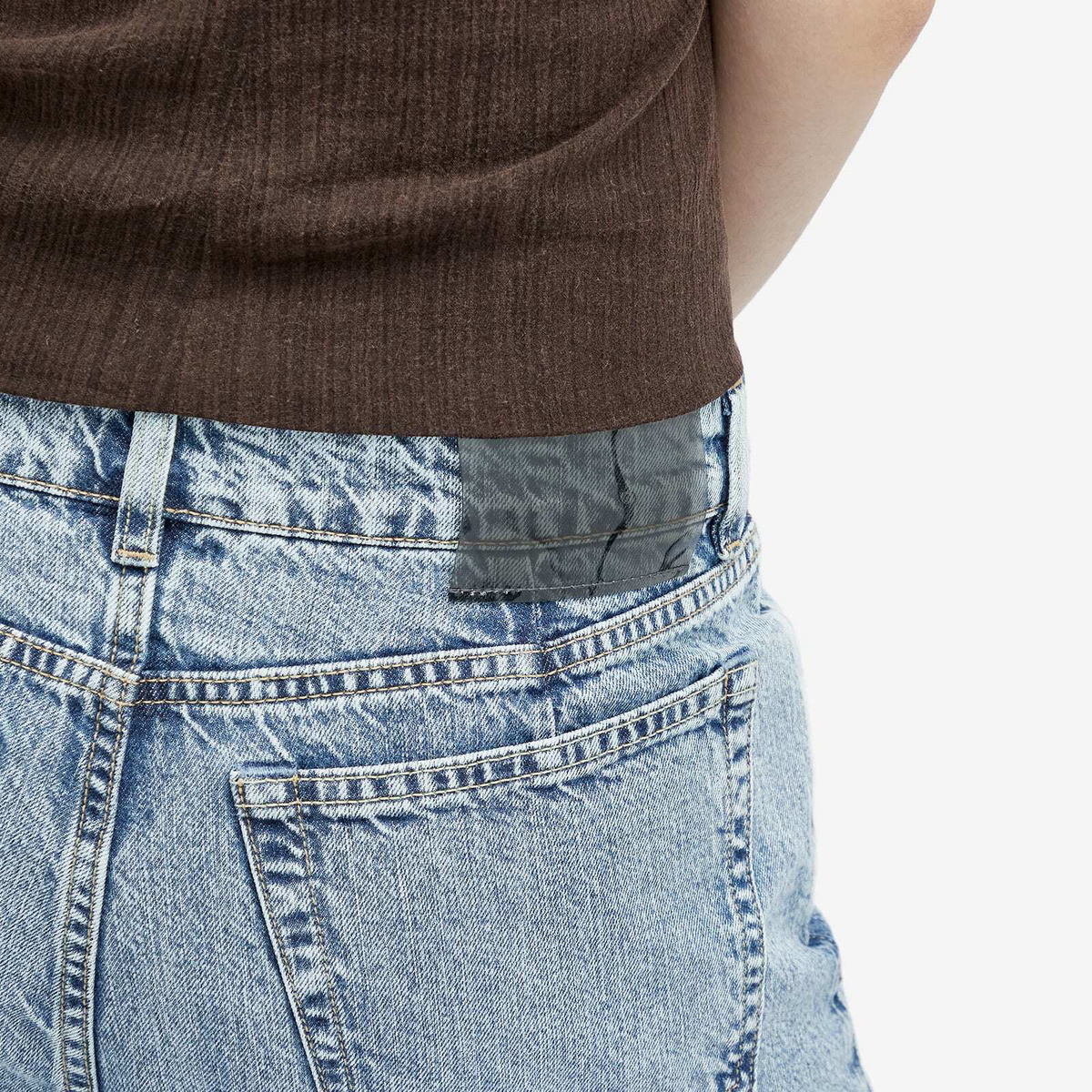 デニム・ジーパン OUR LEGACY FW24 TREBLE CUT JEANS (W2245RS SHADOWWASHDENIM) Our Legacy - Treble Cut Shadow Wash Denim