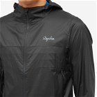 Rapha Men's Explore Hooded Lightweight Jacket in Black/Black