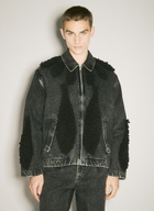 Song for the Mute Zip-Up Denim Jacket