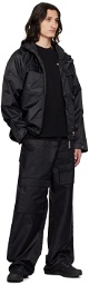 SPENCER BADU Black Water-Repellent Jacket