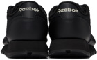 Reebok Classics Black Classic Leather Sneakers