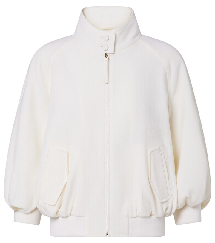 Photo: Gabriela Hearst Aluin virgin wool bomber jacket