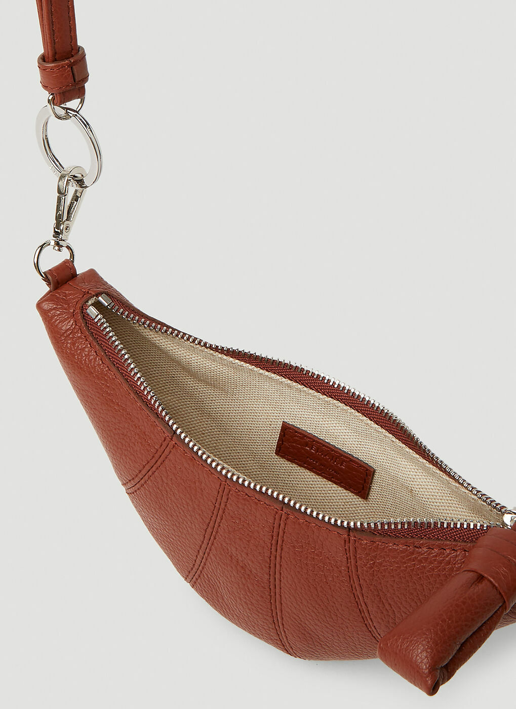 Lemaire - Croissant Coin Pouch in Red Lemaire