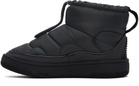 Lanvin Gray Curb Snow Boots