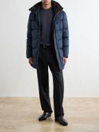 Herno - Arendelle Quilted Shell Hooded Down Jacket - Blue