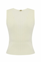 TwinSet Knitted Top With Decorative Buttons