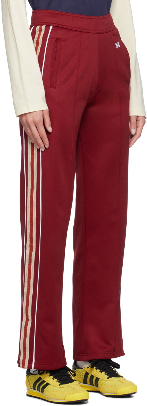 Wales Bonner Red Shine Lounge Pants Wales Bonner