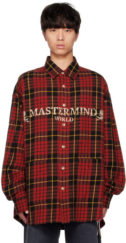 Photo: mastermind WORLD Red Check Shirt