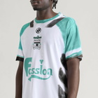 Navinder Nangla Livherpool Jersey in White/Gren/Black