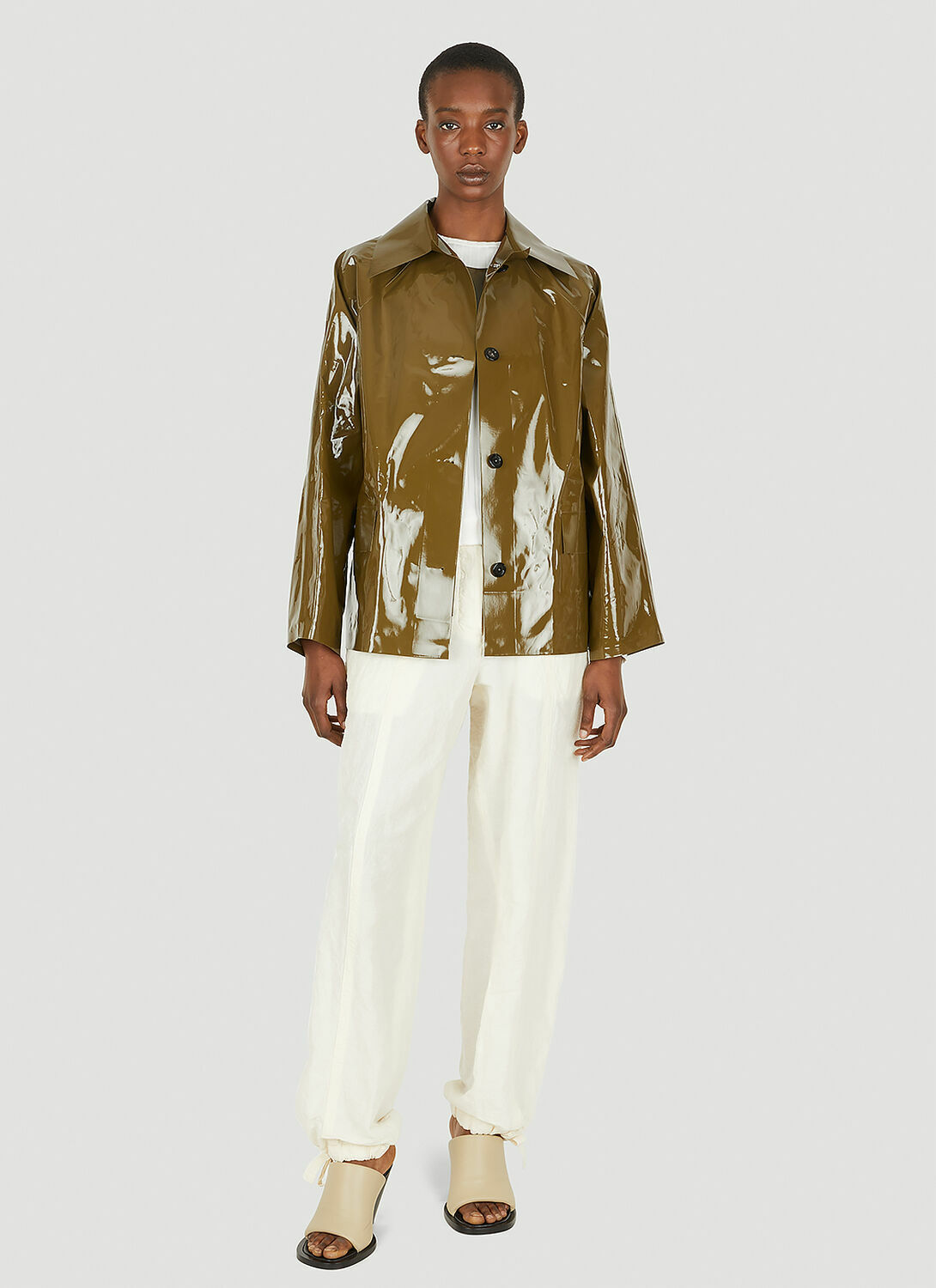 KASSL Editions Original Hip Lacquer Jacket