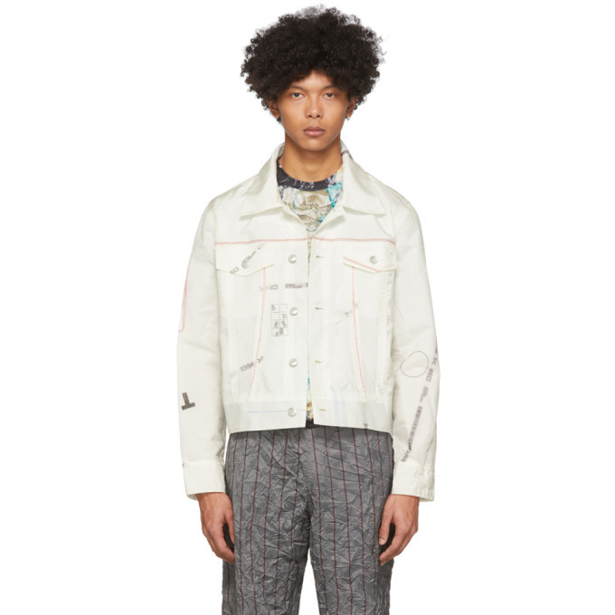 Kanghyuk White Readymade Airbag Trucker Jacket Kanghyuk