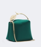 Erdem Bloom Mini satin top-handle bag