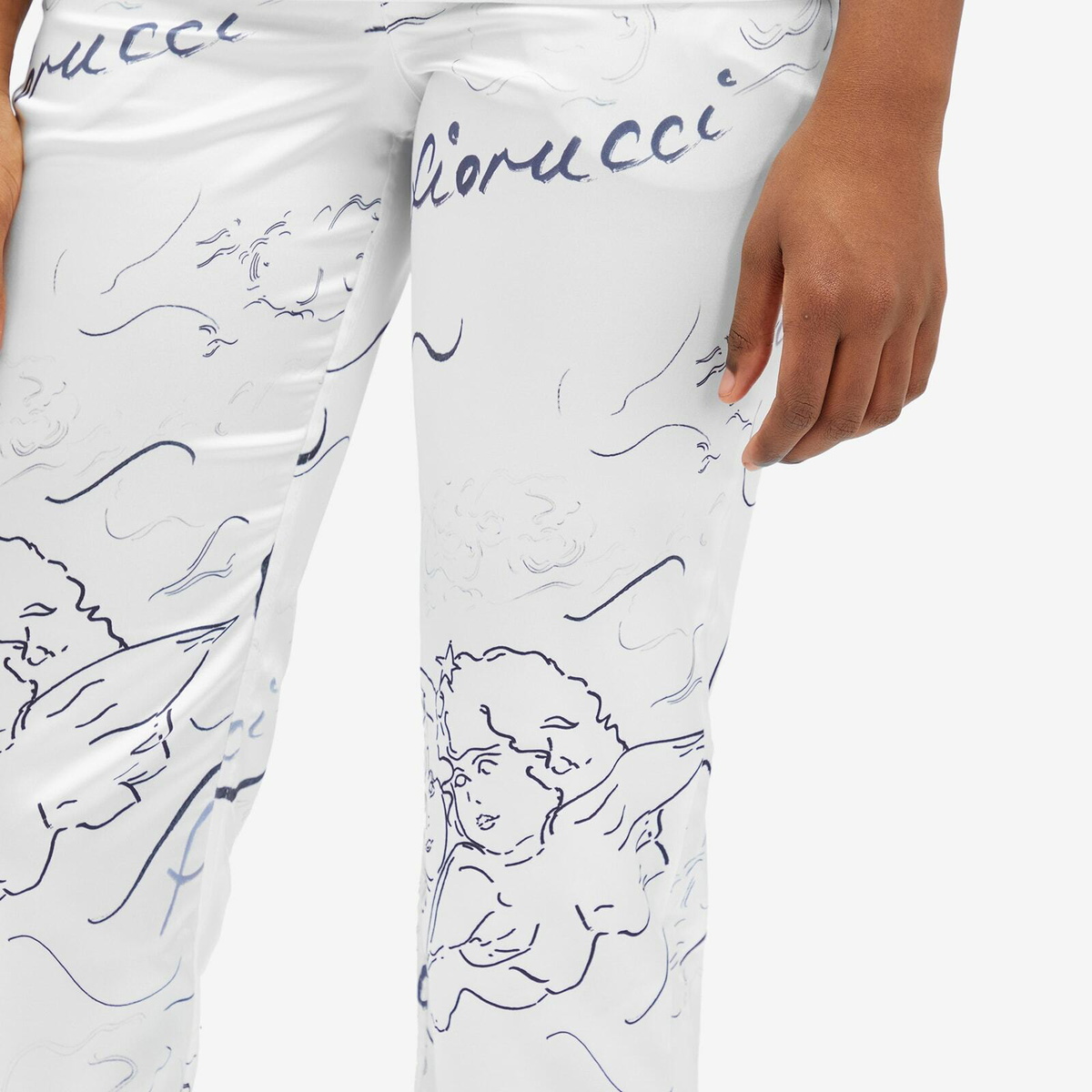 Fiorucci Women's Sketch Angel Trousers in White