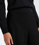 Carolina Herrera Embroidered wool sweater