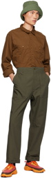 Engineered Garments Khaki Fatigue Trousers