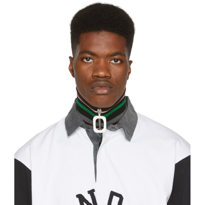 J.W. ANDERSON Striped Neck-Band