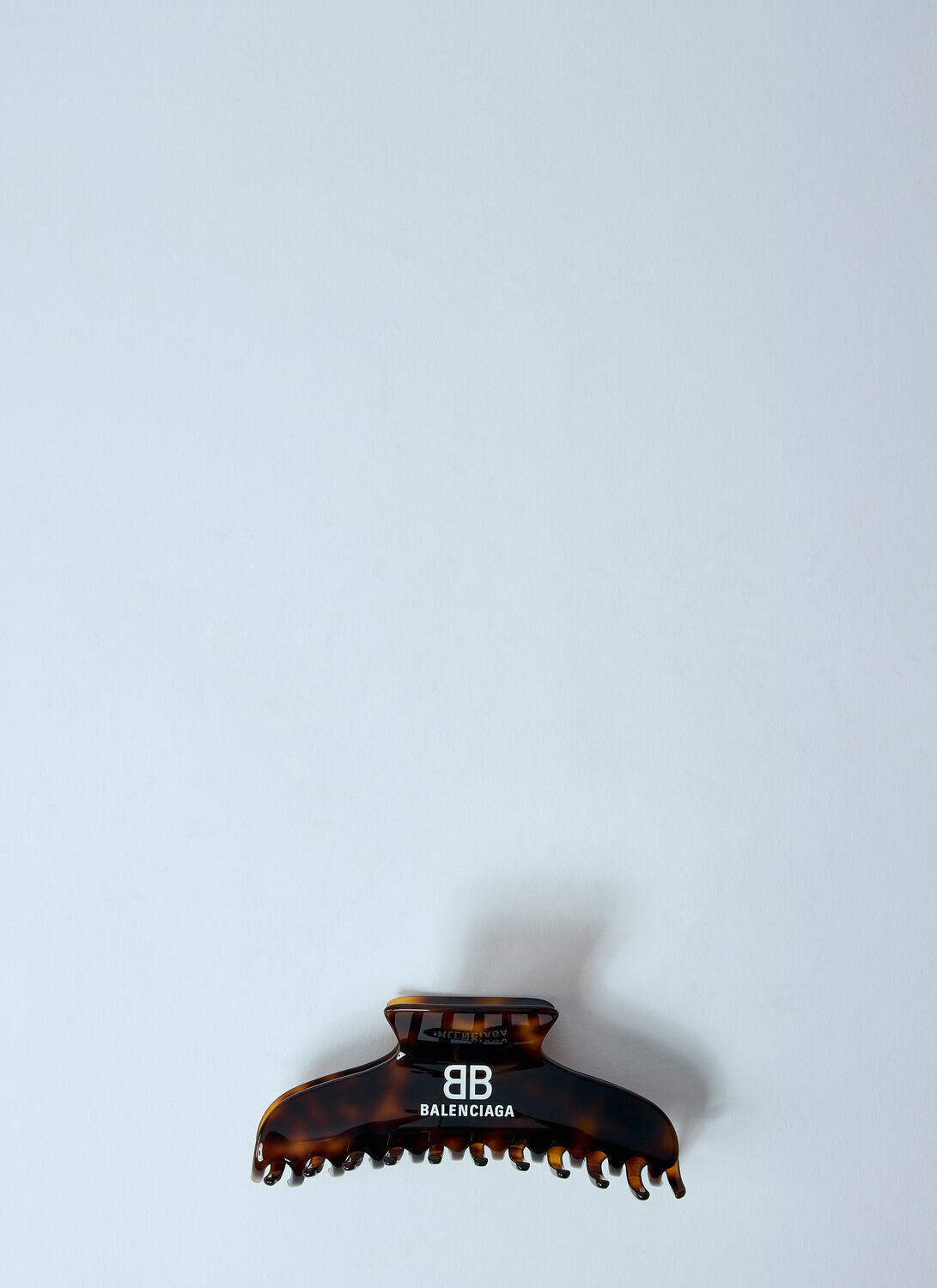 Balenciaga Logo Print Holli Hair Clip