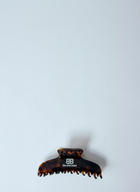 Balenciaga Logo Print Holli Hair Clip