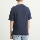 Folk Men's Relaxed Assembly T-Shirt in Navy Nep