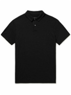 Derek Rose - Basel Stretch Micro Modal Polo Shirt - Black
