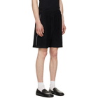 Casablanca Black Towelling Shorts
