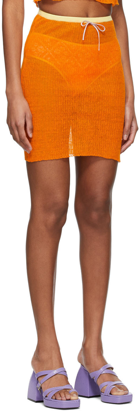 Cormio Orange Valentine Skirt