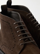 TOM FORD - Suede Chukka Boots - Brown