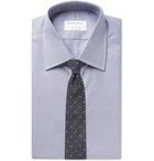 Kingsman - Turnbull & Asser Navy Puppytooth Cotton Shirt - Blue