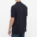 Paul Smith Men's Regular Fit Zebra Polo Shirt in Navy