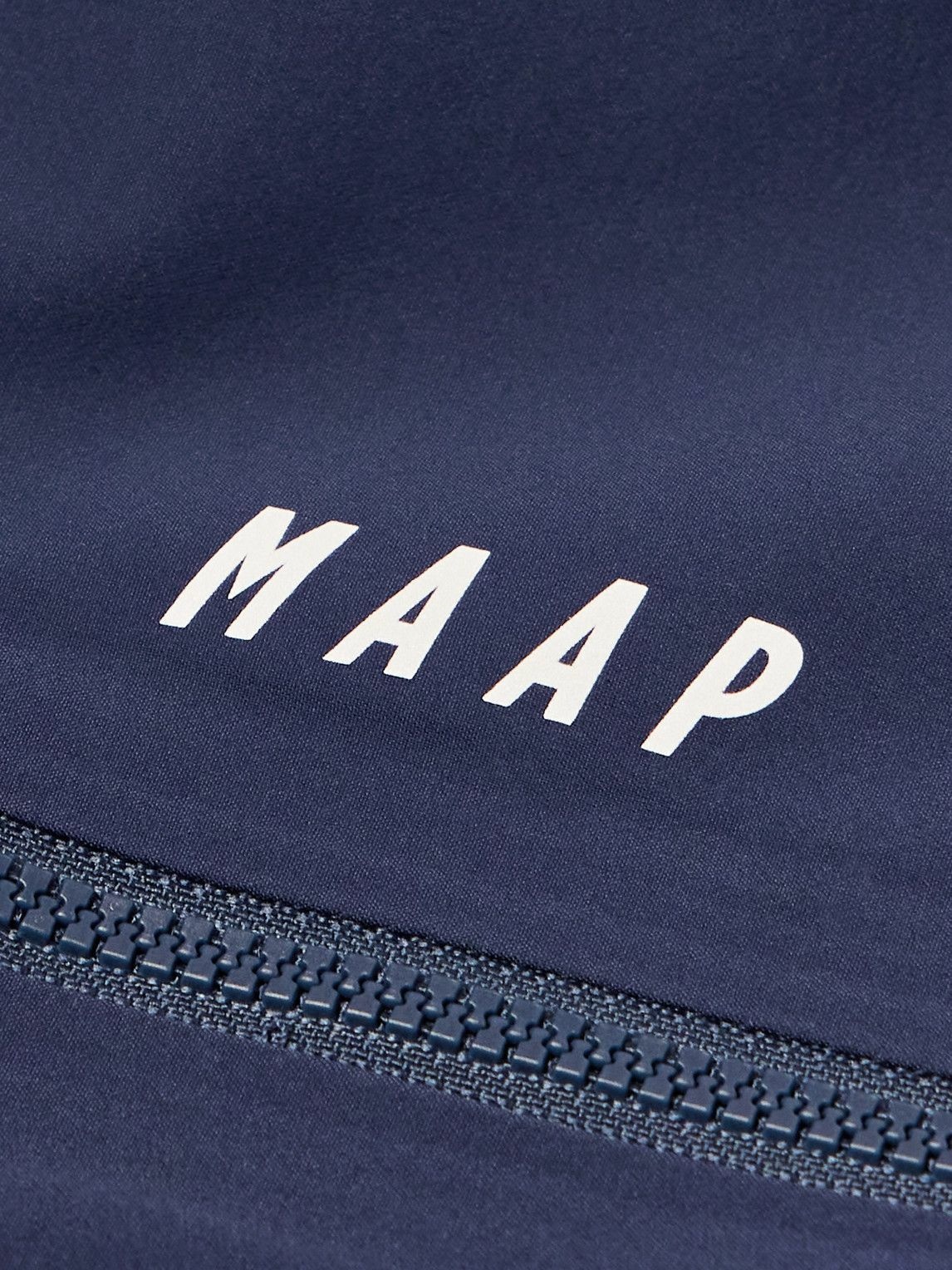 MAAP - Prime Logo-Print Polartec® Neoshell Zip-Up Gilet - Blue MAAP