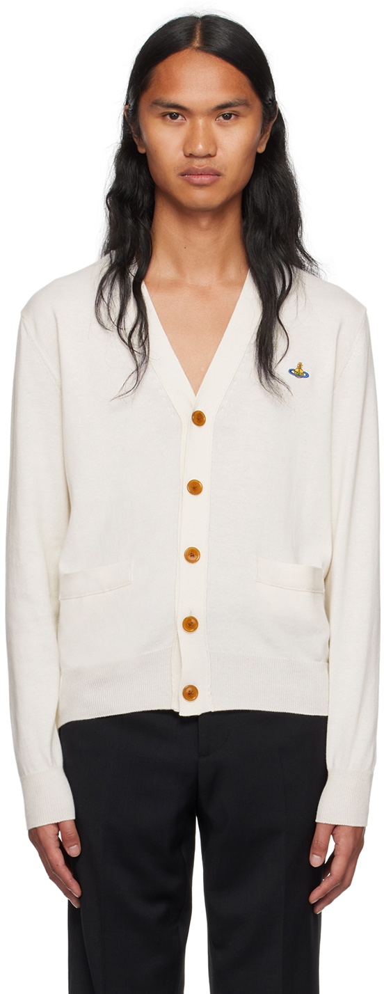 Vivienne Westwood Off-White Man Cardigan Vivienne Westwood