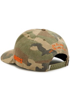 Amiri MA Camouflage Twill cap - Olive - One Size