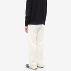 Casablanca Men's Zaza Terry Track Pant in Off White