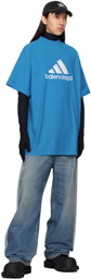 Balenciaga Blue Adidas Edition T-Shirt