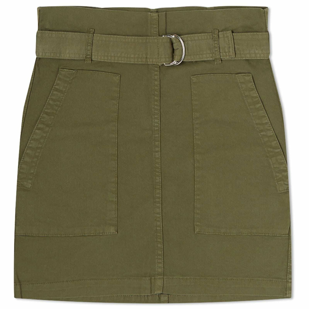 Anine Bing Women's Aveline Mini Skirt in Green ANINE BING