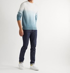 A.P.C. - Skyline Dégradé Cotton Sweater - Blue