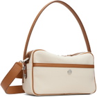 Acne Studios Beige & Brown Camero Party Canvas Bag