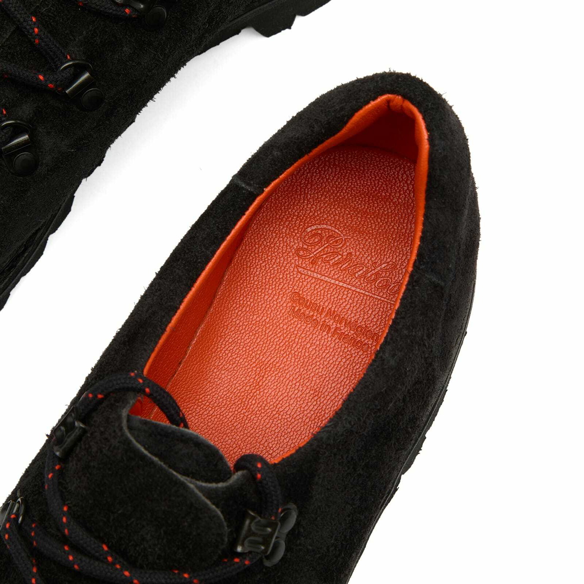 Paraboot Men's Clusaz in Black Suede