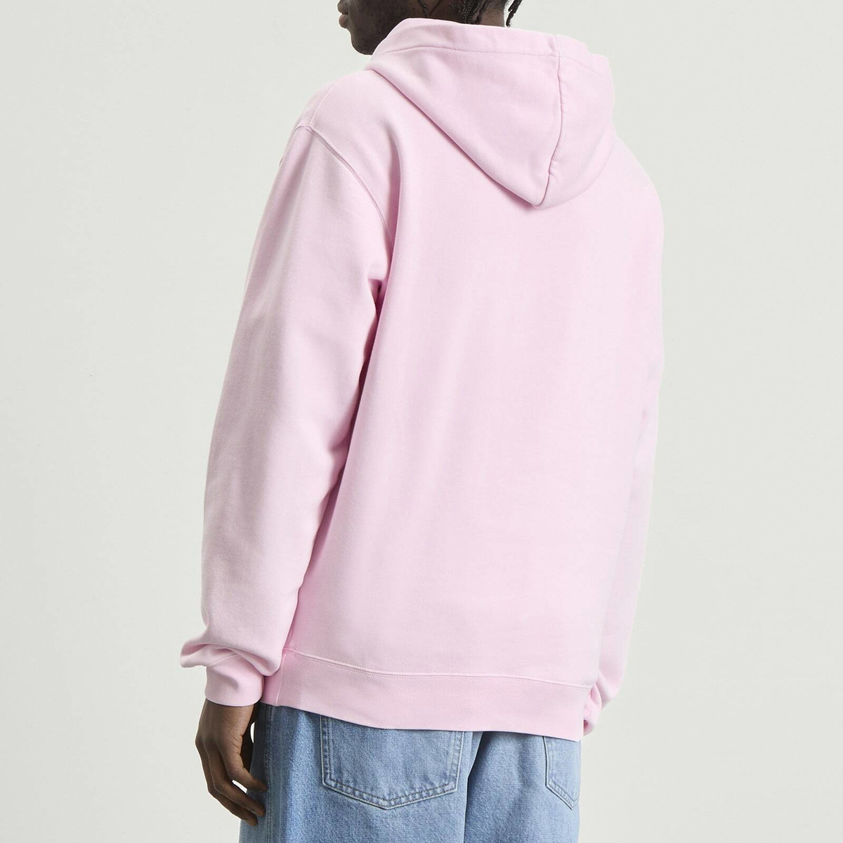 Jacquemus Men's Grosgrain Hoodie in Pink 2