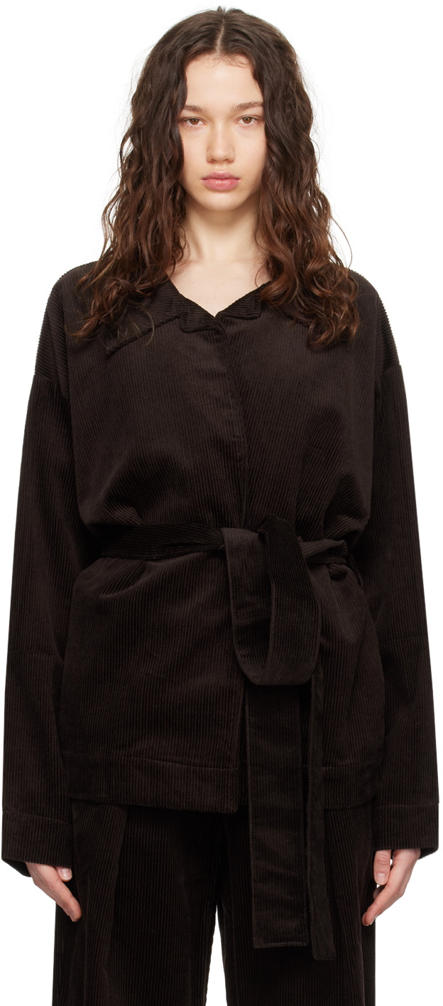 Deiji Studios Brown 'The Cord House' Jacket