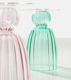 Dolce&Gabbana Casa Small glass candleholder
