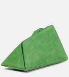 The Attico - 8.30 PM suede clutch